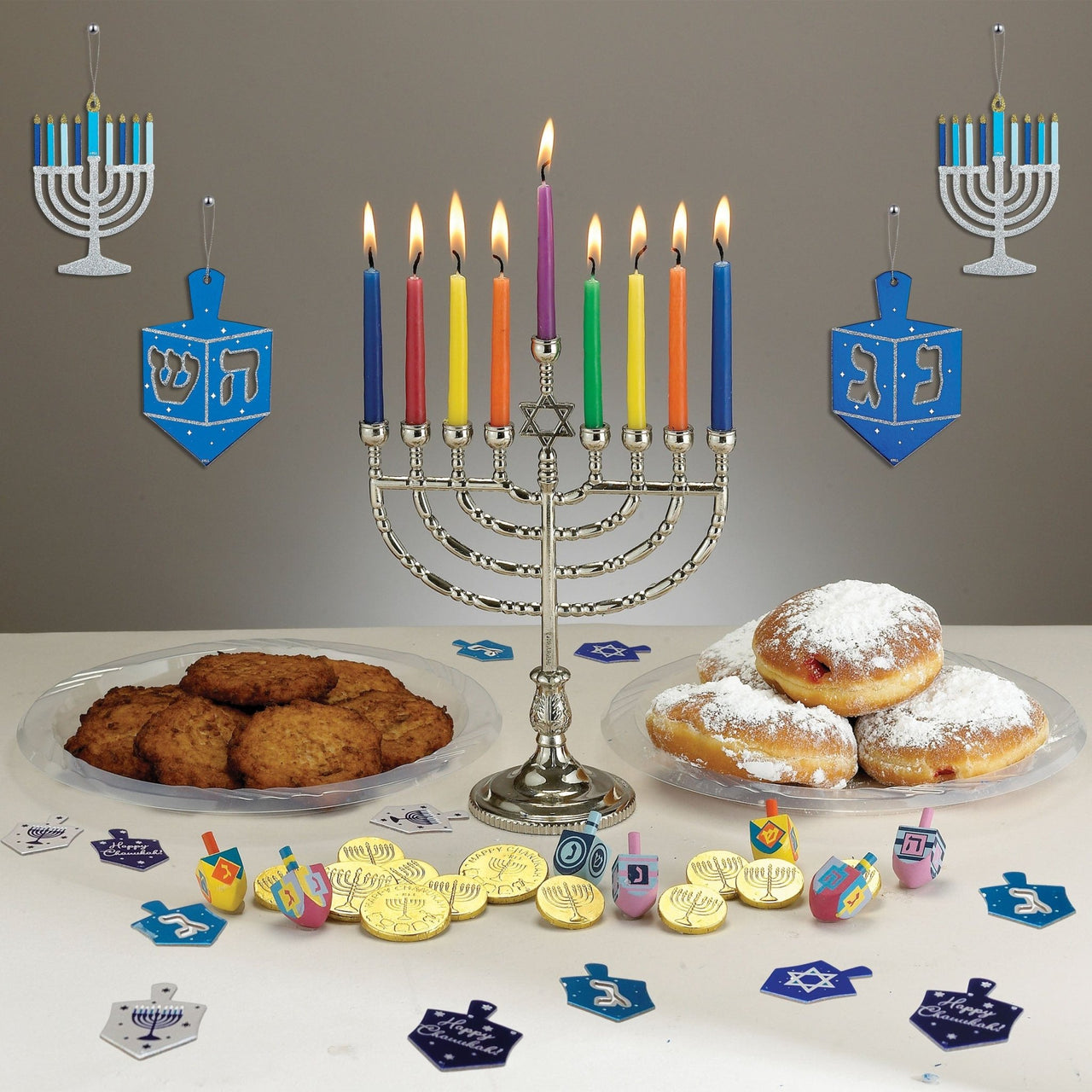Rite Lite - Glitter and Foil Hanukkah Decor - ModernTribe