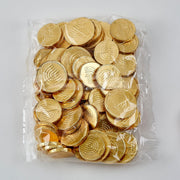 Rite Lite Food Premium Belgian Milk Chocolate Gelt - Box of 70 Coins