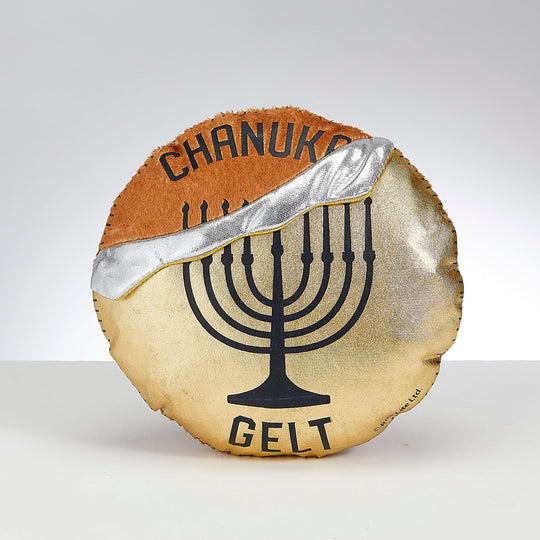 Chewdaica™ Hanukkah Gelt, Plush Dog Toy