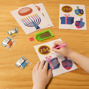 Rite Lite Crafts DIY Diamond Art Hanukkah Sticker Kit