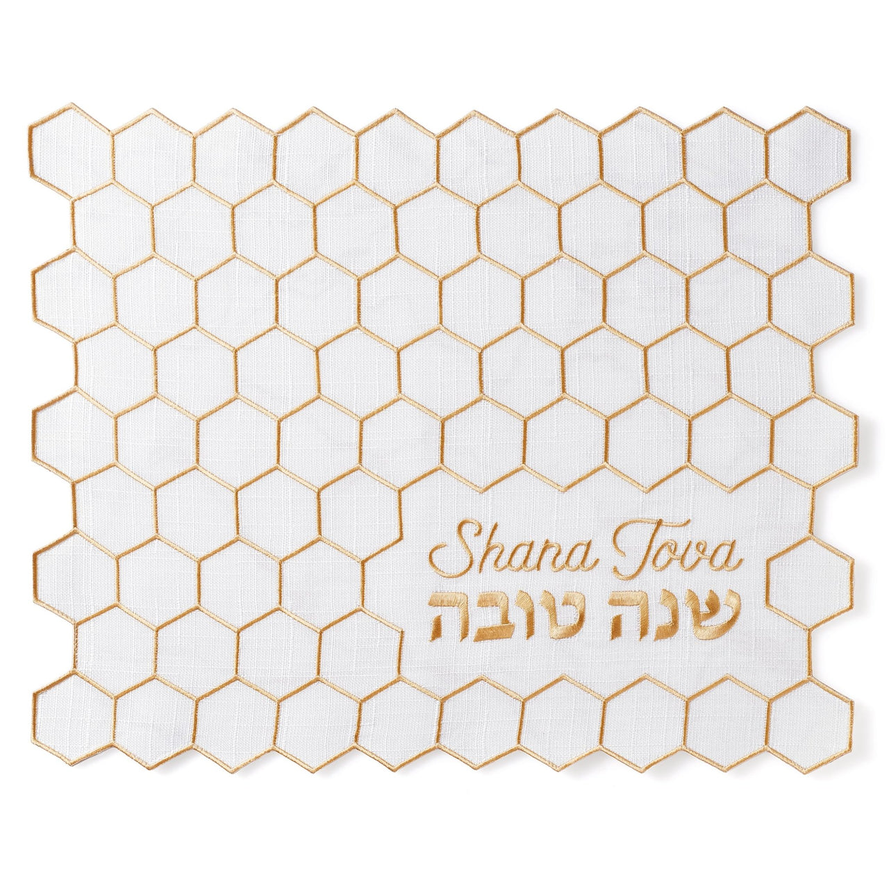 Rite Lite - Honeycomb Shana Tova Challah Cover - ModernTribe
