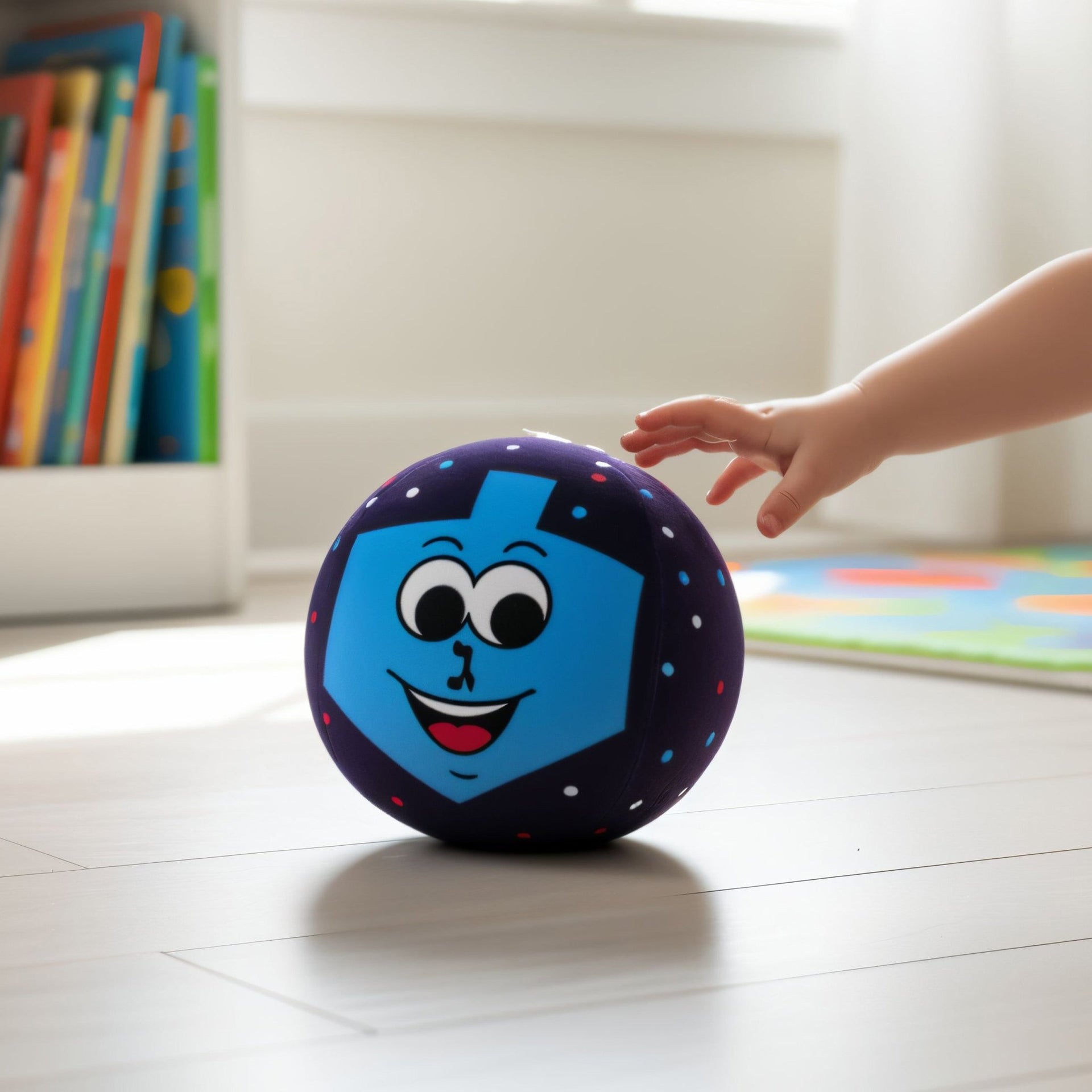 Rite Lite - Super Soft Hanukkah Plush Dreidel Ball - ModernTribe