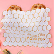 Rite Lite - Honeycomb Shana Tova Challah Cover - ModernTribe