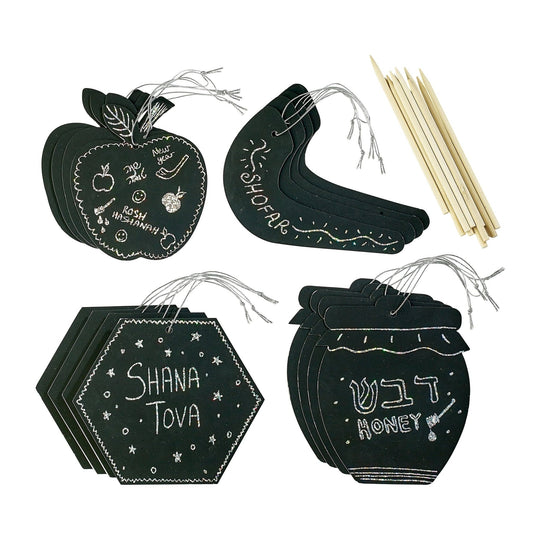 Rosh Hashanah Scratch Art
