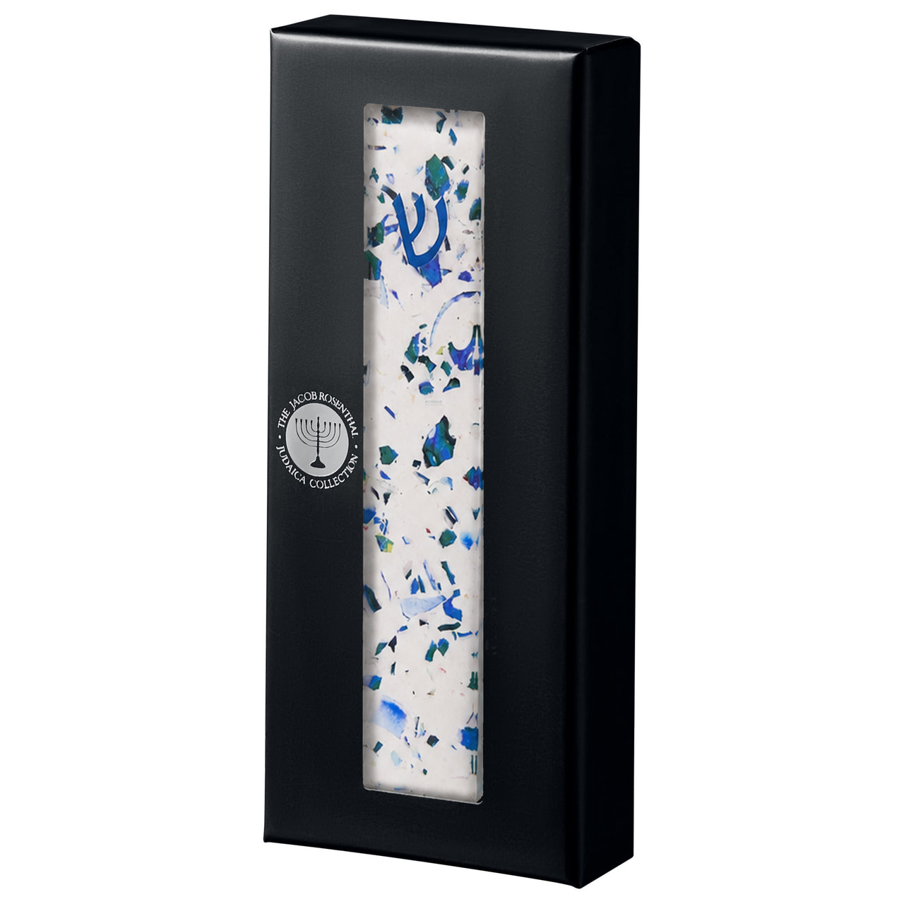 Rite Lite - Terrazzo Art Glass Mezuzah - ModernTribe