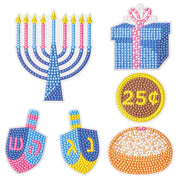 Rite Lite Crafts DIY Diamond Art Hanukkah Sticker Kit