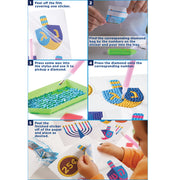Rite Lite Crafts DIY Diamond Art Hanukkah Sticker Kit