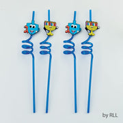 Rite Lite - Hanukkah Fun Straws - Set of 4 - ModernTribe