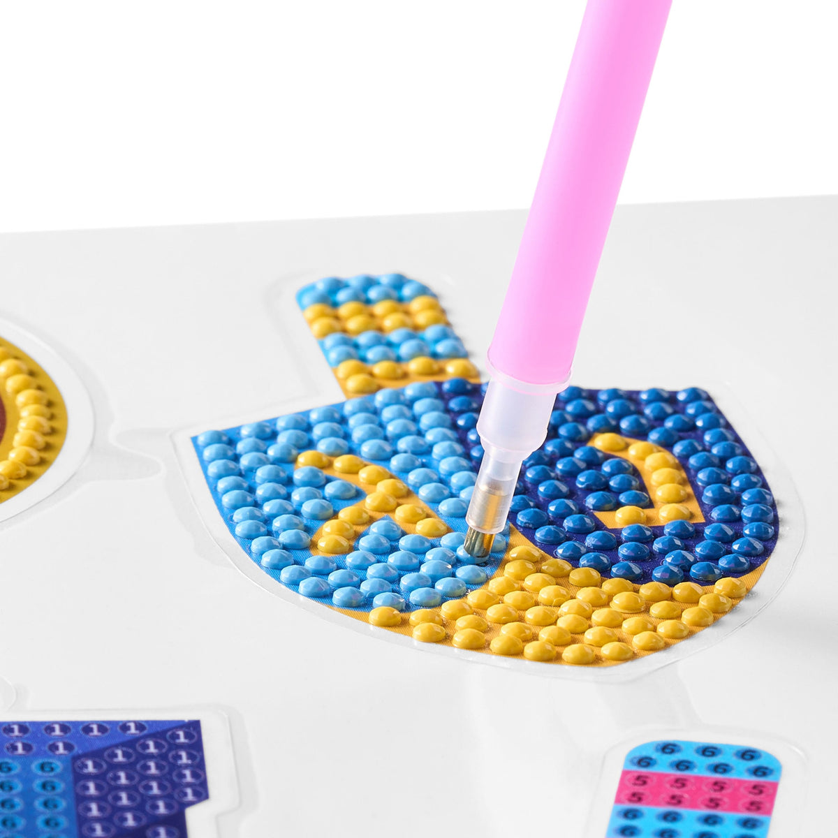 Rite Lite Crafts DIY Diamond Art Hanukkah Sticker Kit