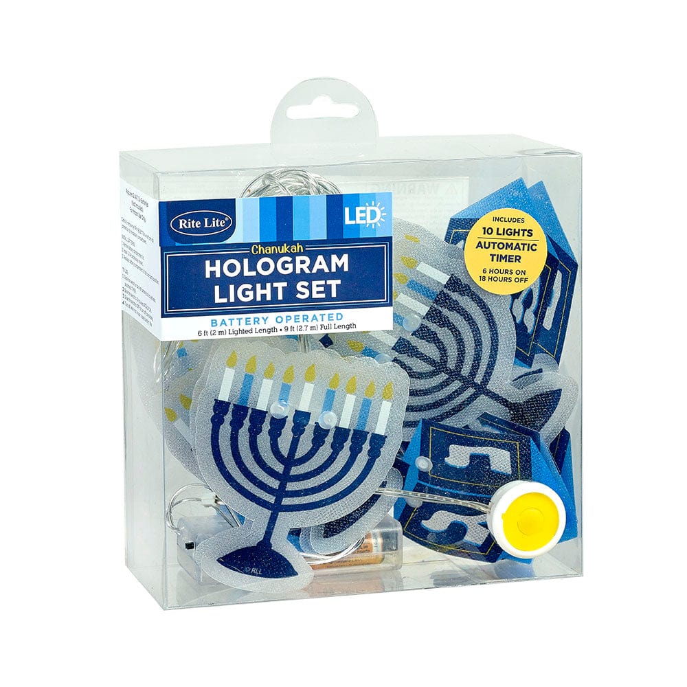 Rite Lite - Hanukkah Hologram Light Set - ModernTribe