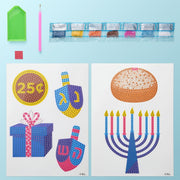Rite Lite Crafts DIY Diamond Art Hanukkah Sticker Kit
