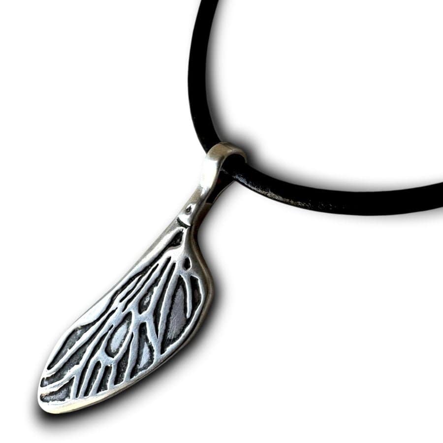 Marla Studio - Wing and a Prayer Necklace by Marla Studio - Sterling Silver - ModernTribe