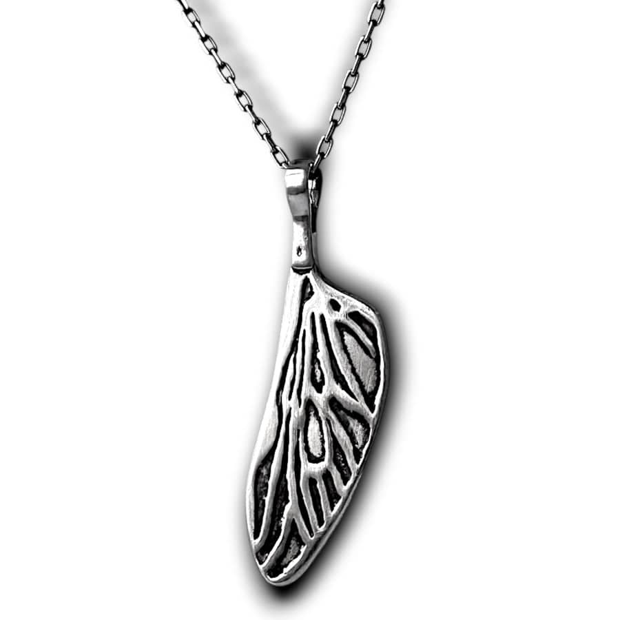 Marla Studio - Wing and a Prayer Necklace by Marla Studio - Sterling Silver - ModernTribe