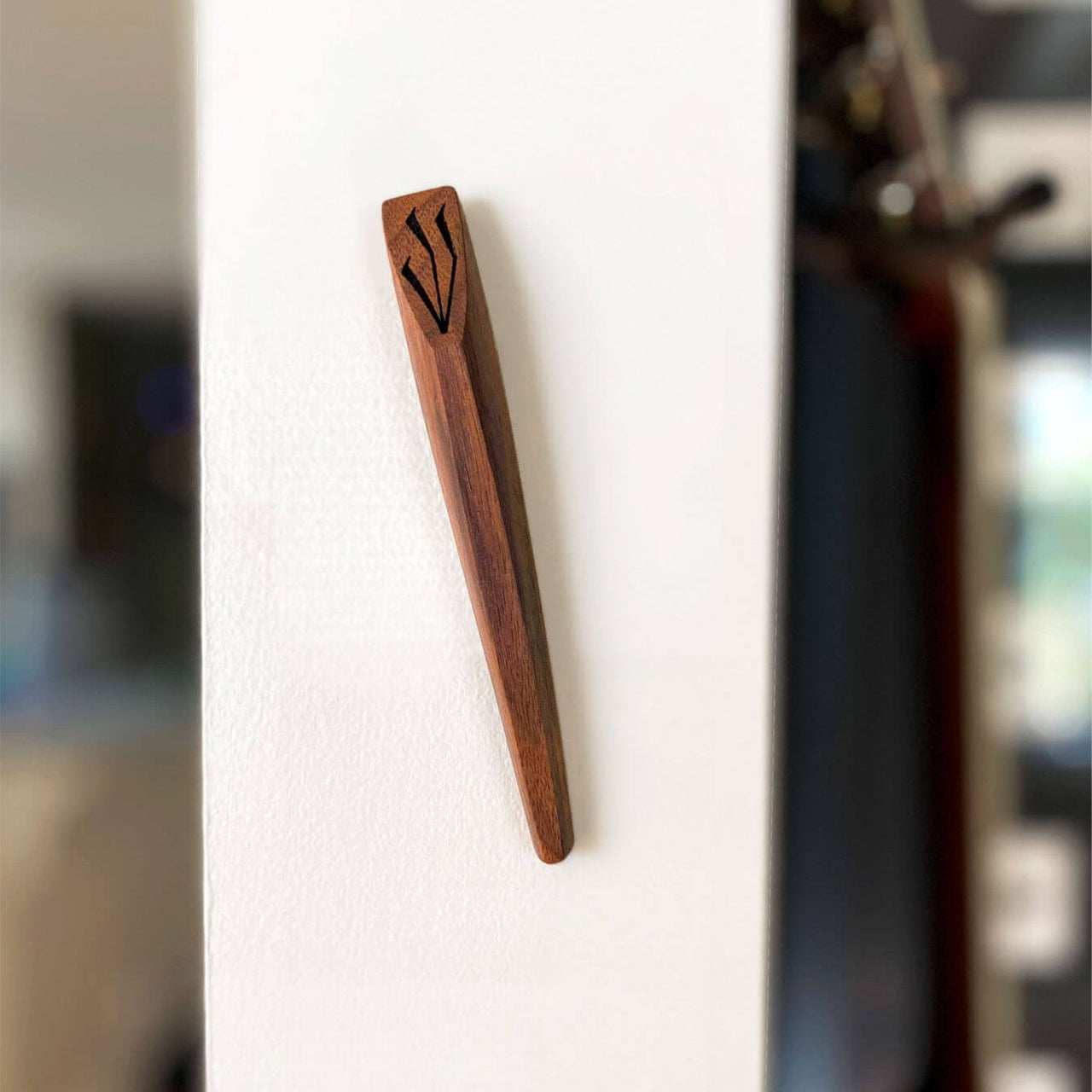 Windthrow Mezuzahs Ember Walnut Mezuzah by Windthrow