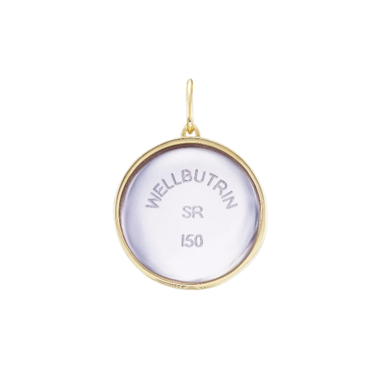 Mad Fine - Lavender Quartz Wellbutrin Necklace by Mad Fine - 14k Gold - ModernTribe