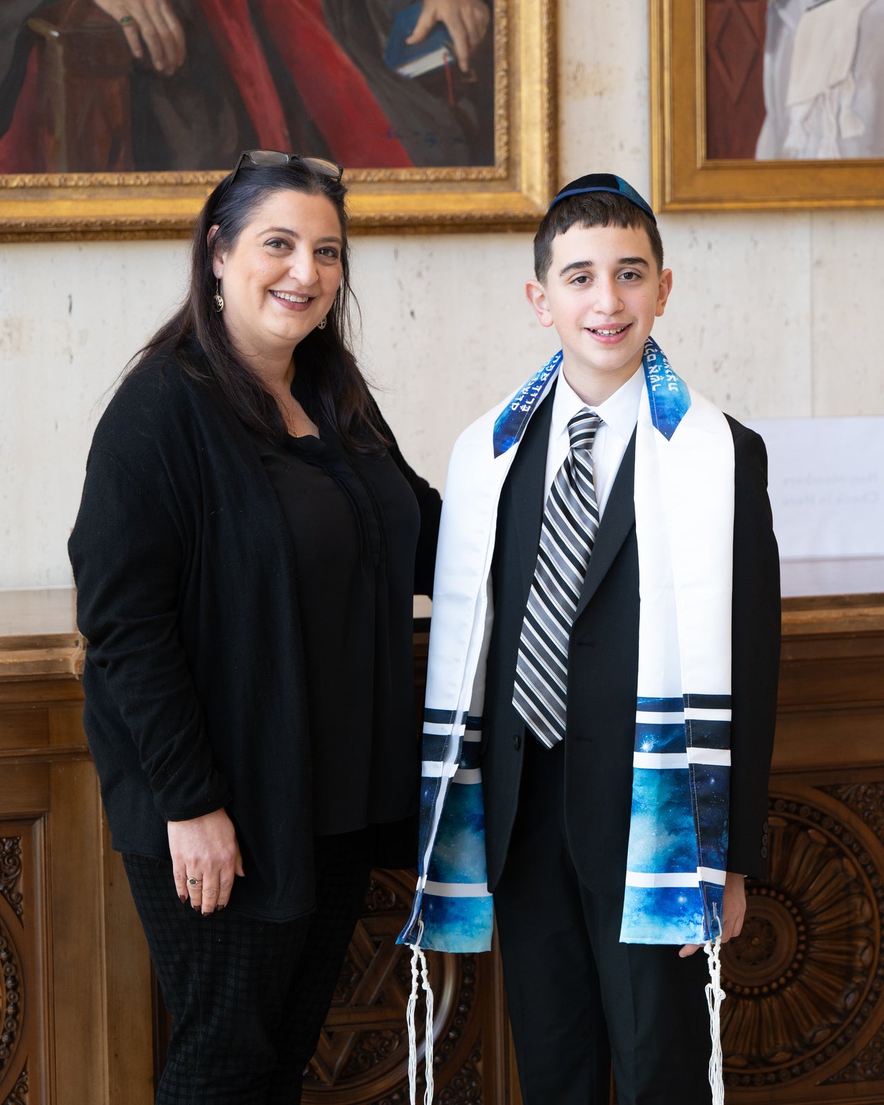 Anna Abramzon Studio - Starry Galaxy Tallit - ModernTribe