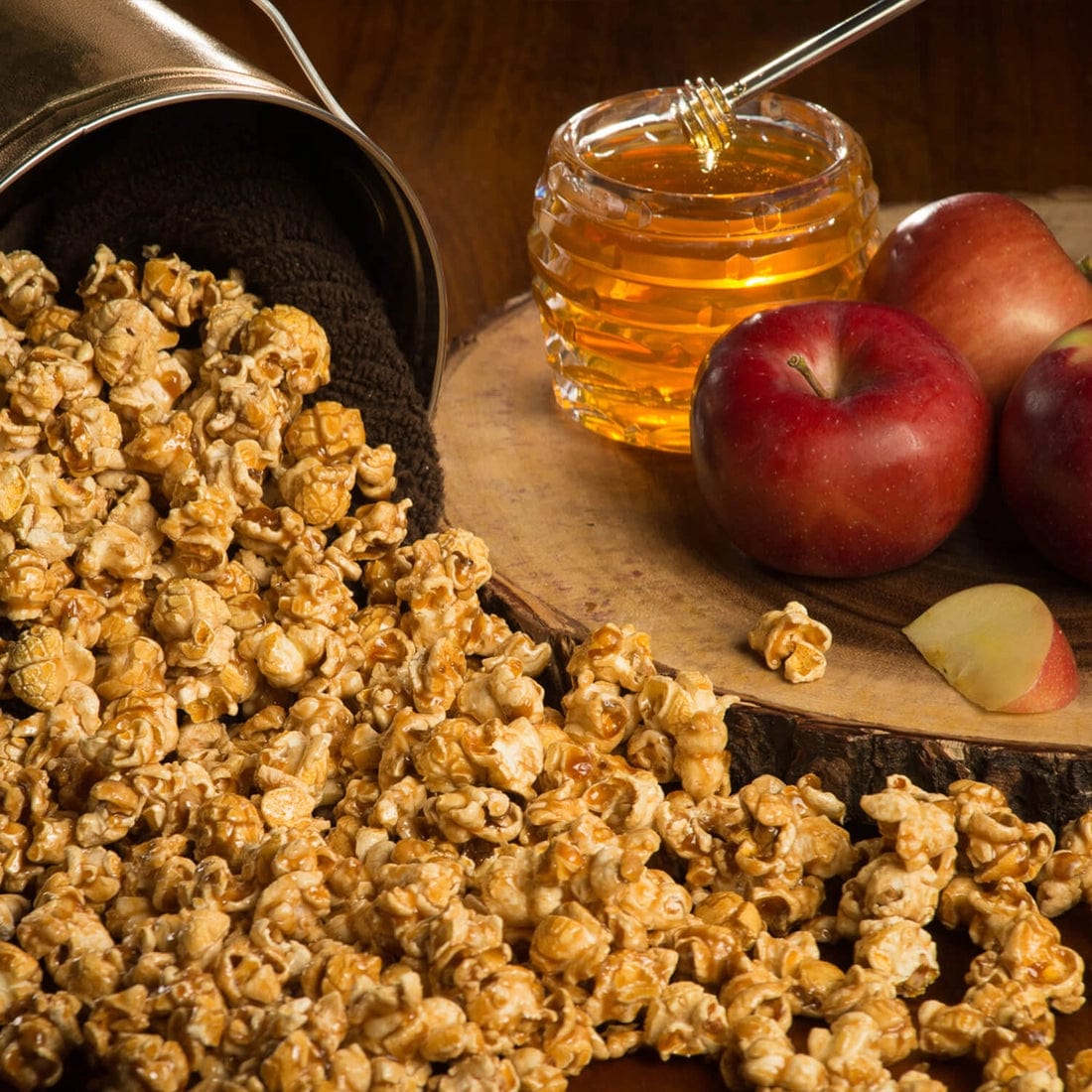 Popinsanity Popcorn & Confections - Apples and Honey Non - Dairy Gourmet Popcorn - ModernTribe