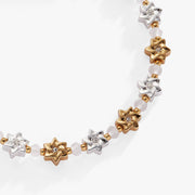 Alex and Ani - Shiny Two - Tone Star of David Beaded Bracelet by Alex and Ani - ModernTribe