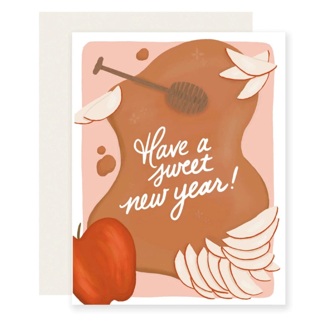 Slightly Stationery Cards Sweet New Year Cards - Box of 6