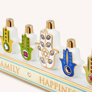 Karma and Luck Menorahs Sacred Traditions Hamsa Menorah