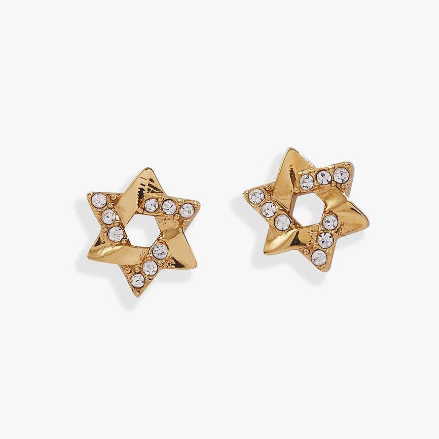 Alex and Ani - Star of David Mini Stud Earrings by Alex and Ani - Gold or Silver - ModernTribe