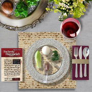 Altoona Store Placemats Matzah Square Chargers - Set of 24