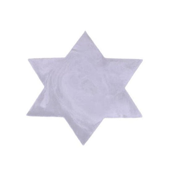 Kinor Decor - Resin Snow Drift Star of David Coasters - Set of 4 - ModernTribe