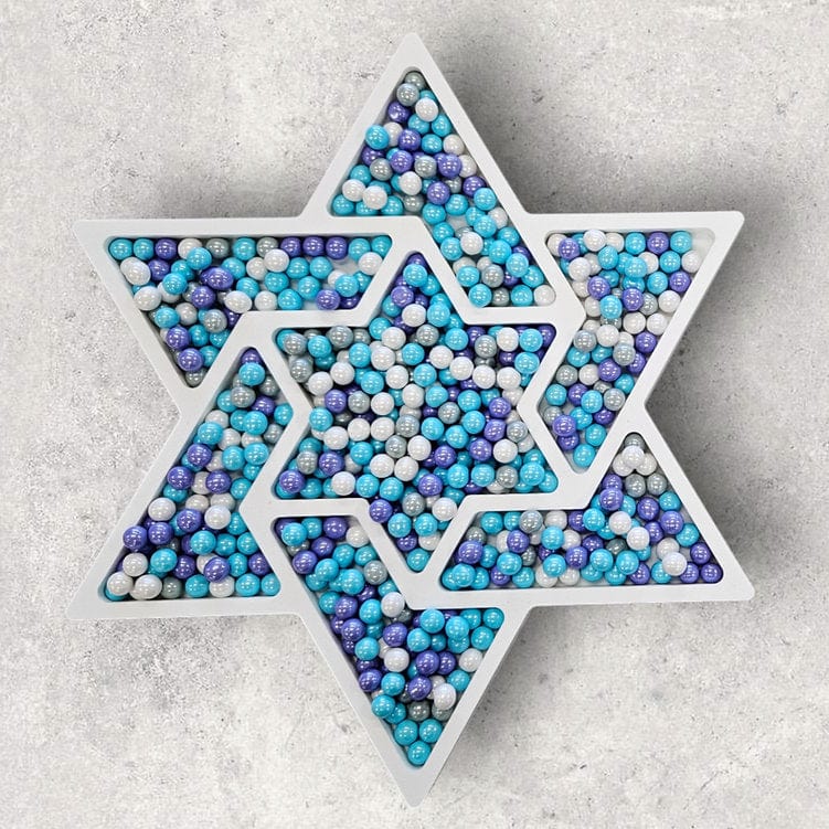 Makher Shop Serving Pieces Star of David Nut Tray / Candy Tray