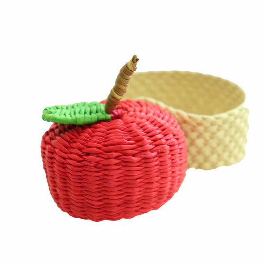 Handwoven Apple Napkin Ring