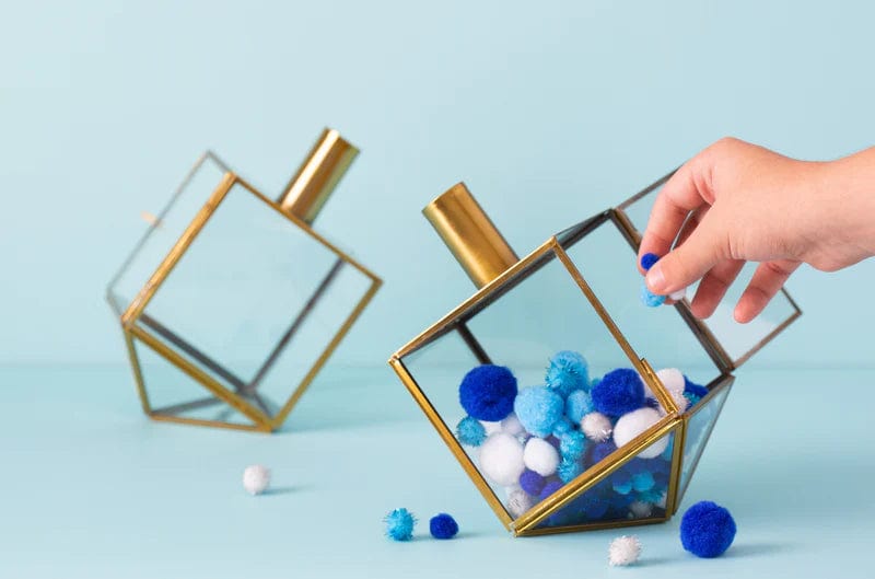 Adara Rituals - Dazzling Dreidel Duo with Lights - Set of 2 - ModernTribe