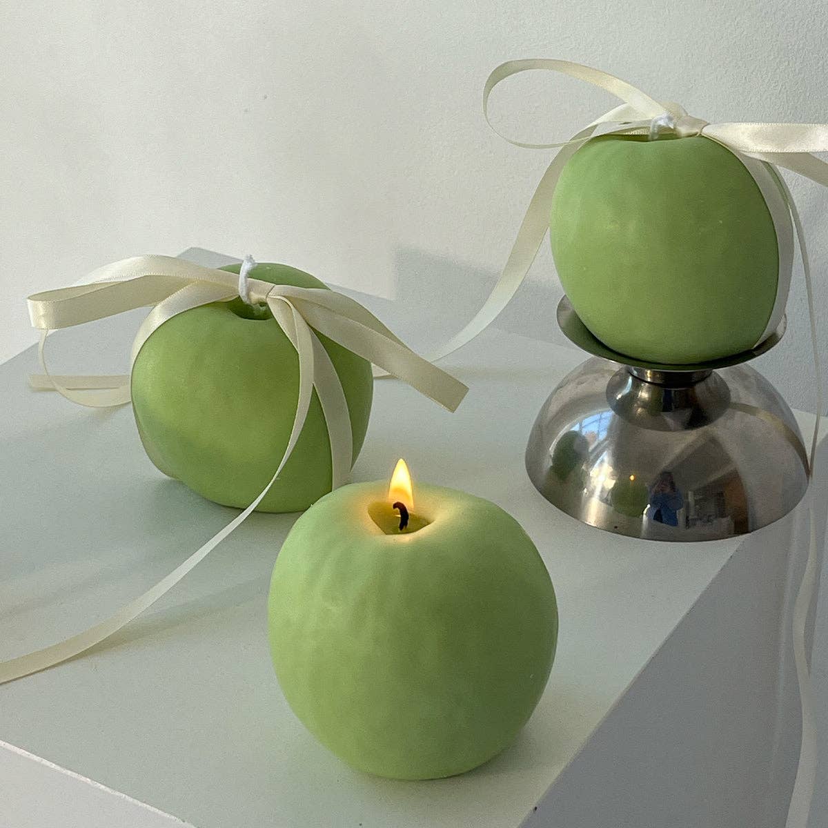 Scandles - Shana Tova Apple Candle - Green - ModernTribe