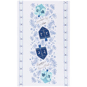 Danica Jubilee Tea Towels Dreidels Dishtowel