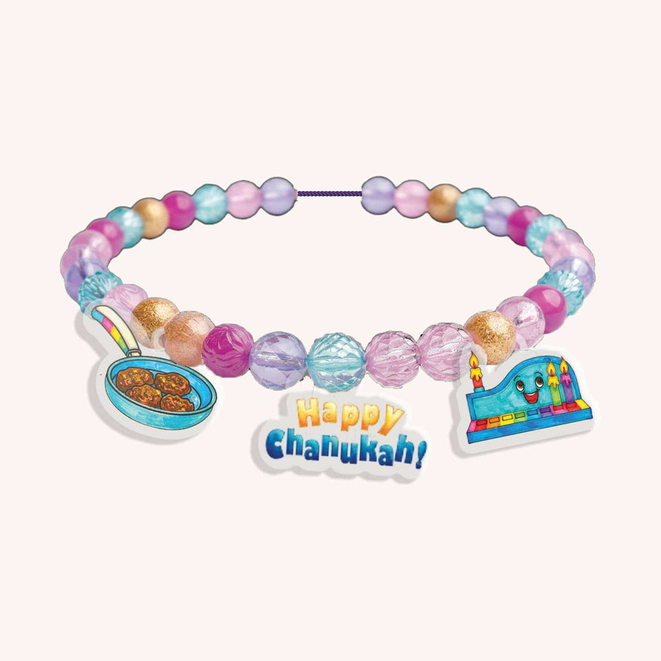 Ner Mitzvah Crafts Hanukkah Shrink Art Jewelry Kit