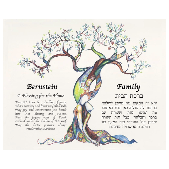Love Tree Customized Blessing for the Home by Anna Abramzon