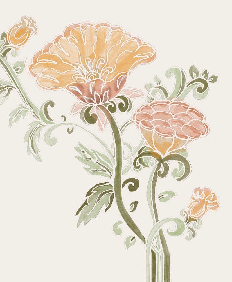 Mazel Mazel - The Art Nouveau I Ketubah - ModernTribe