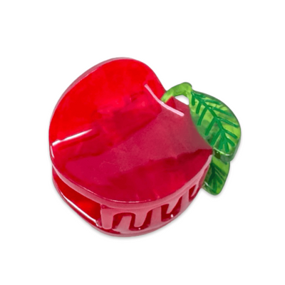 Mini Apple Hair Clip