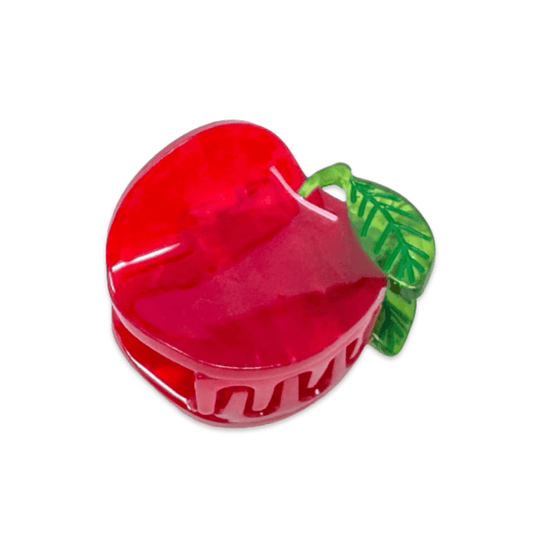 Mini Apple Hair Clip