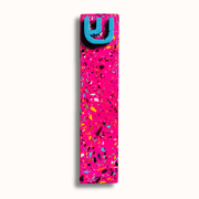 The Materials Design Co. Mezuzahs Hot Pink Rainbow Terrazzo Mezuzah