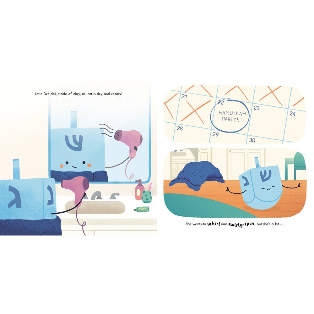 Little Dreidel Learns To Spin! — inside pages 1