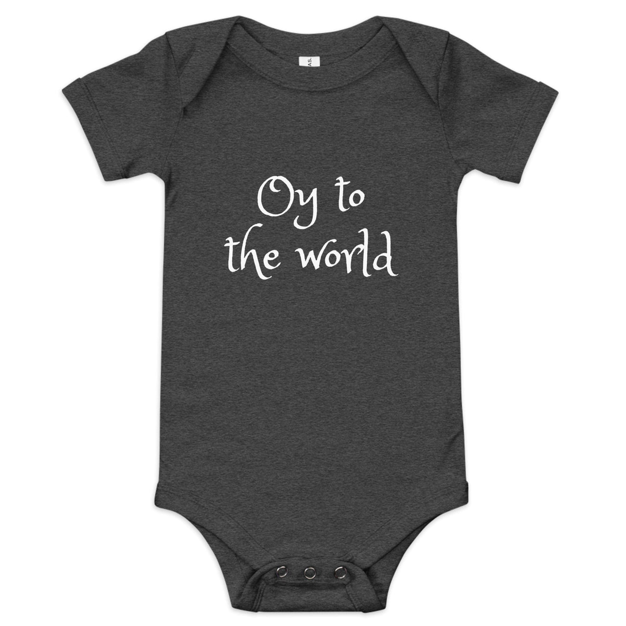 ModernTribe Apparel - Oy to the World Baby Onesie - ModernTribe