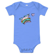 ModernTribe Apparel Onesies Heather Columbia Blue / 3-6m Totally Kvelling Baby Onesie - (Choice of Color)