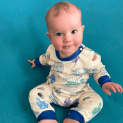 Amy Kritzer Becker Pajamas Hanukkah Light and Latkes Pajamas - (Baby Sizes 6M - 18M)