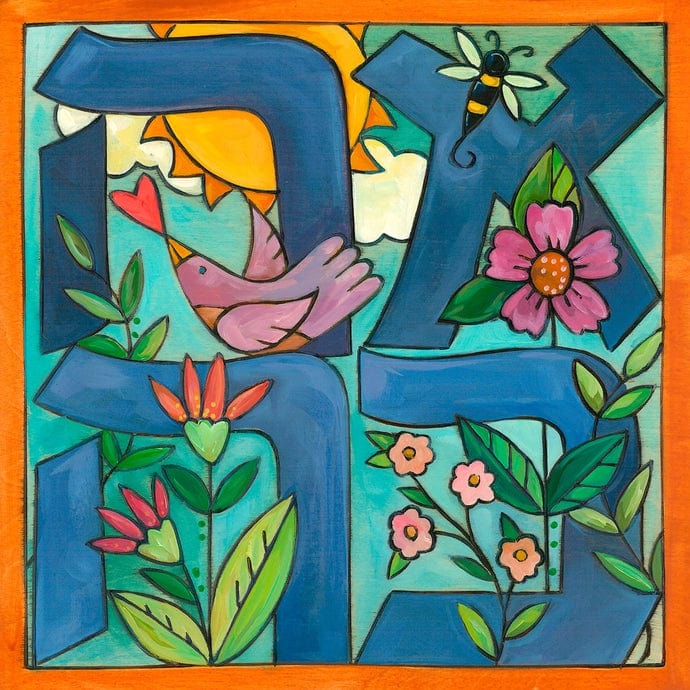 Sticks - Ahava Wall Plaque - ModernTribe