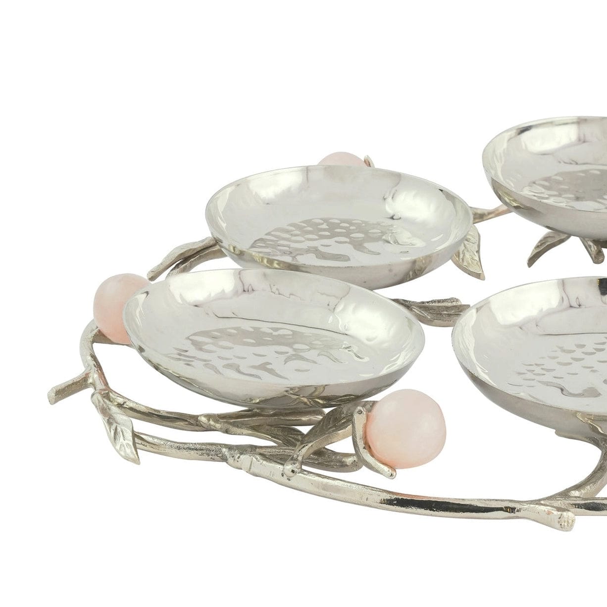 Godinger - Hyaline Pink Seder Plate - ModernTribe