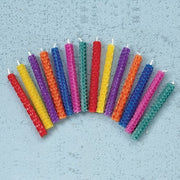 Rite Lite Hanukkah Candles Multicolored Beeswax Hanukkah Candles