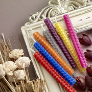 Rite Lite Hanukkah Candles Multicolored Beeswax Hanukkah Candles