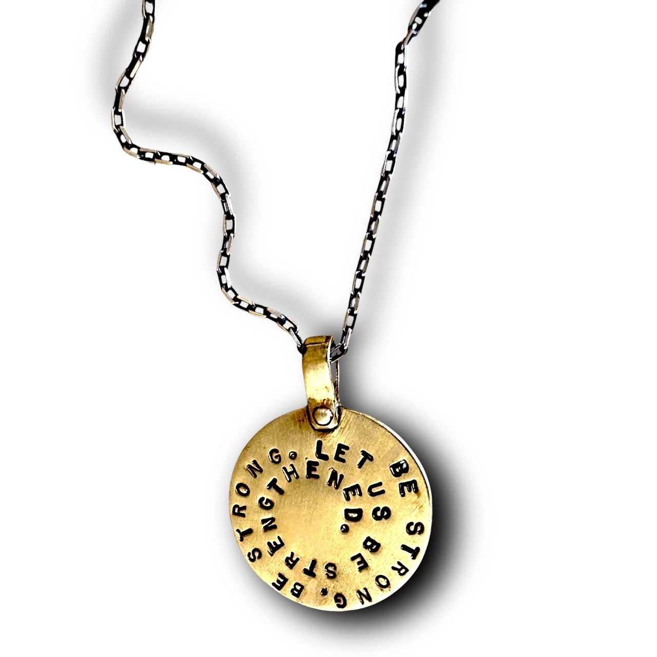 Marla Studio - Be Strong. Let Us Be Strengthened - Bronze - ModernTribe