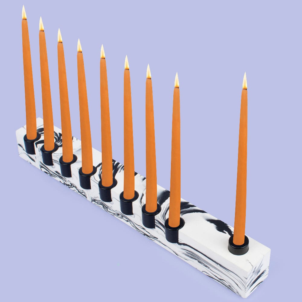 Chai Modern - Sleek Menorah by Chai Modern - Midnight - ModernTribe