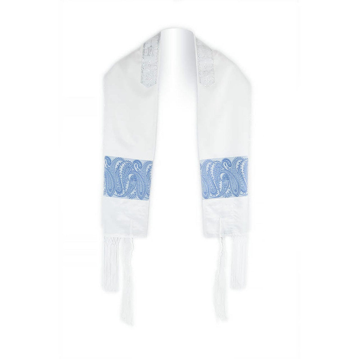 Zion Tallis - Light Blue Paisley Tallis - ModernTribe
