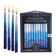 Rite Lite Hanukkah Candles Blue, Light Blue and White Premium Hanukkah Candles